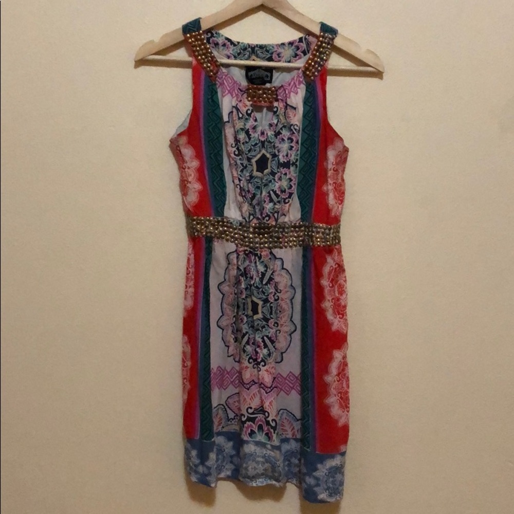 Colorful summertime dress